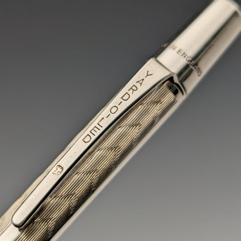 1952年 英国 ヤード・オ・レッド 純銀製 推進式ペンシル 箱、書類付き